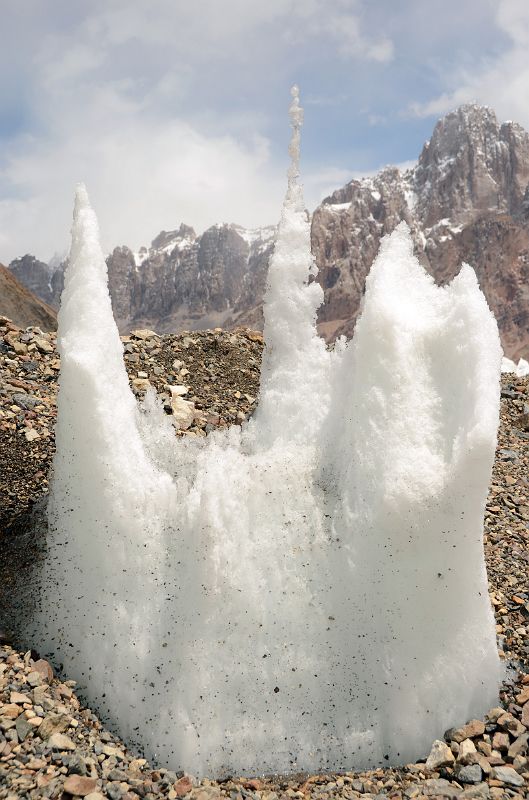 17 The Church Steeple Penitente On The Gasherbrum North Glacier In China 